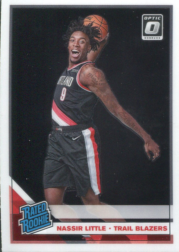 Nassir Little 2019-20 Donruss Optic Rated Rookie Card