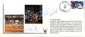 Roberto Alomar & Joe Carter Autographed 1992 World Series Envelope (JSA)