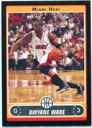 Dwyane Wade 2006 Topps Unsigned Card #52/99