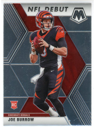 Joe Burrow 2020 Panini Mosaic NFL Debut Rookie Card #261