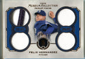 Felix Hernandez 2013 Topps Museum Collection Quad Patch Card #49/75