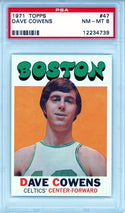 Dave Cowens 1971 Topps Card #47 (PSA NM-MT 8)