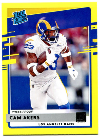 Cam Akers Donruss Rated Rookie