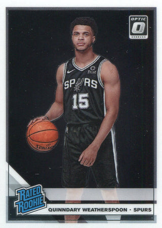 Quinndary Weatherspoon 2019-20 Donruss Optic Rated Rookie Card
