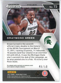 Draymond Green 2021 Panini Prizm Draft Picks Purple Prizm Card #73