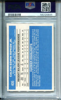 Cal Ripken Jr. 1982 Donruss #405 PSA NM-MT 8 Card