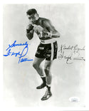 Floyd Patterson Autographed B&W 8x10 Photo (JSA)