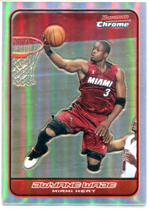 Dwyane Wade 2006 Bowman Chrome Card #126/249