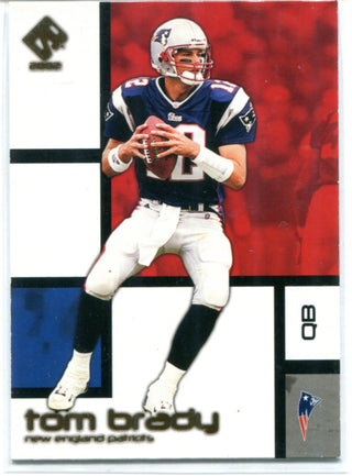 Tom Brady 2002 Pacific Private Stock Reserve Card #58