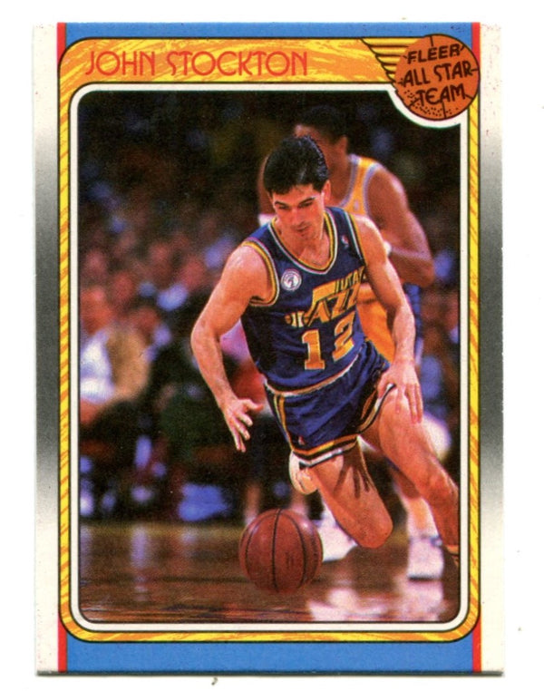 John Stockton 1988 Fleer All-Star #127 Card