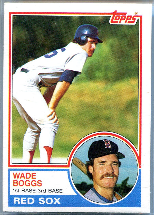 Wade Boggs 1983 Topps Card