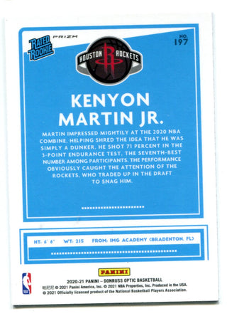 Kenyon Martin Jr Panini Donruss Rated Rookie Purple Silver Prizm #197 RC