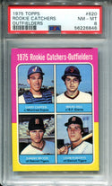 Gary Carter 1975 Topps Rookie Catchers-Outfielders #620 PSA NM 8
