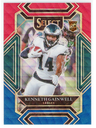 Kenneth Gainwell 2021 Select Red/Green/Blue Prizm Rookie Card #281