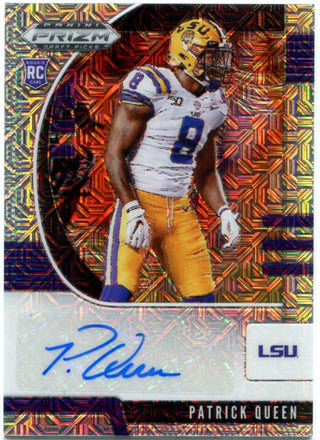 2020 Panini Absolute Patrick Queen #185 ROOKIE Ravens