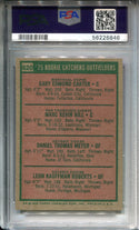 Gary Carter 1975 Topps Rookie Catchers-Outfielders #620 PSA NM 8