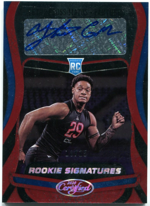 Yetur Gross-Matos Panini Certified Rookie Signatures 18/25