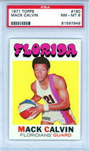 Mack Calvin 1971 Topps Card #160 (PSA NM-MT 8)