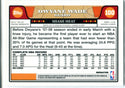Dwyane Wade 2008 Topps Chrome Refractor Card