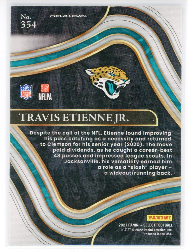 Travis Etienne Jr. 2021 Select Field Level Rookie Card #354