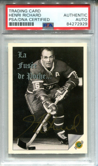Dollard St. Laurent Autographed 1992 Ultimate Trading Card Company Card (PSA)