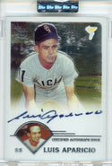 Luis Aparicio Autographed 2003 Topps Encased Card #TA-LA