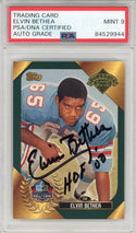 Elvin Bethea "HOF 03" Autographed 2003 Topps Card (PSA Auto 9)