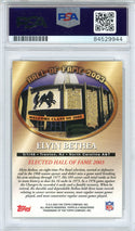 Elvin Bethea "HOF 03" Autographed 2003 Topps Card (PSA Auto 9)