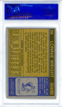 Lonnie Wright 1971 Topps Card #206 (PSA NM-MT 8)