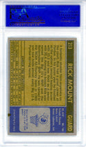 Rick Mount 1971 Topps Card #213 (PSA Mint 9)