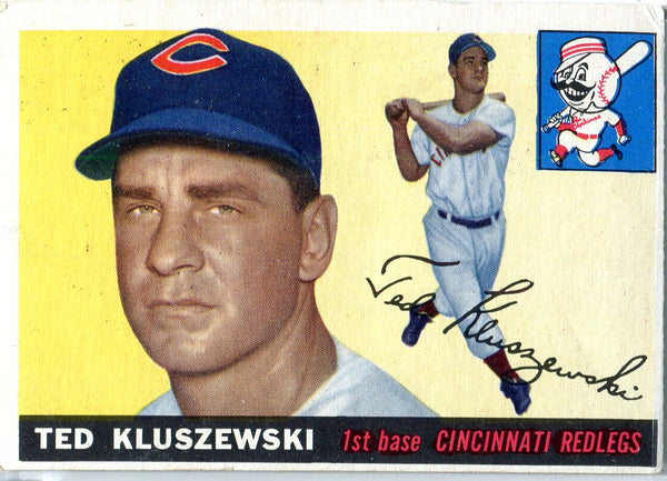 Ted Kluszewski 1955 Topps Unsigned Card