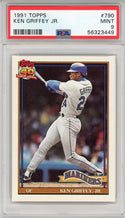 Ken Griffey Jr. 1991 Topps Card #790 (PSA)