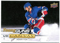 Adam Fox Upper Deck Young Guns Canvas 2019