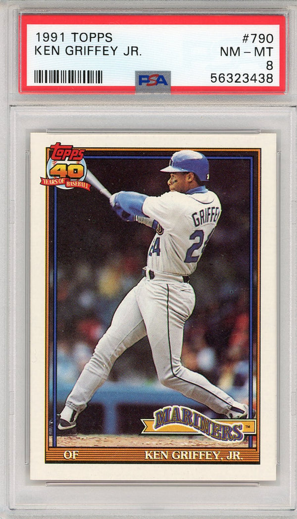 Ken Griffey Jr. 1991 Topps Card #790 (PSA) | Hollywood Collectibles Ken Griffey Jr. 1991 Topps Card #790 (PSA) | Hollywood Collectibles
