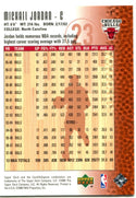 Michal Jordan Upper Deck NBA Legends 2000