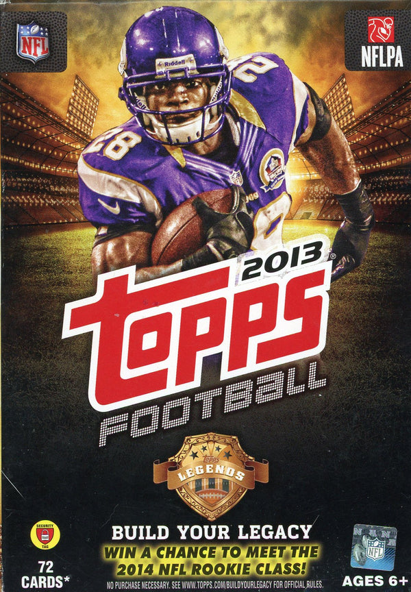 2013 Topps Football Hanger Retail Box