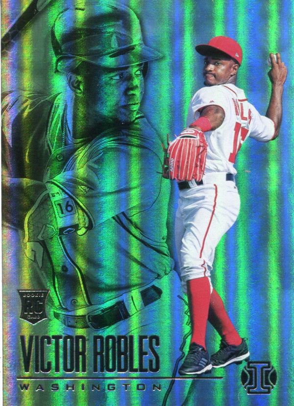 Victor Robles 2018 Panini Illusions Rookie Card