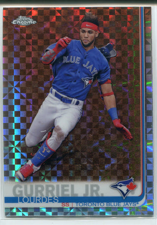 Lourdes Gurriel Jr. 2019 Topps Chrome X-Fractors Refractor Card