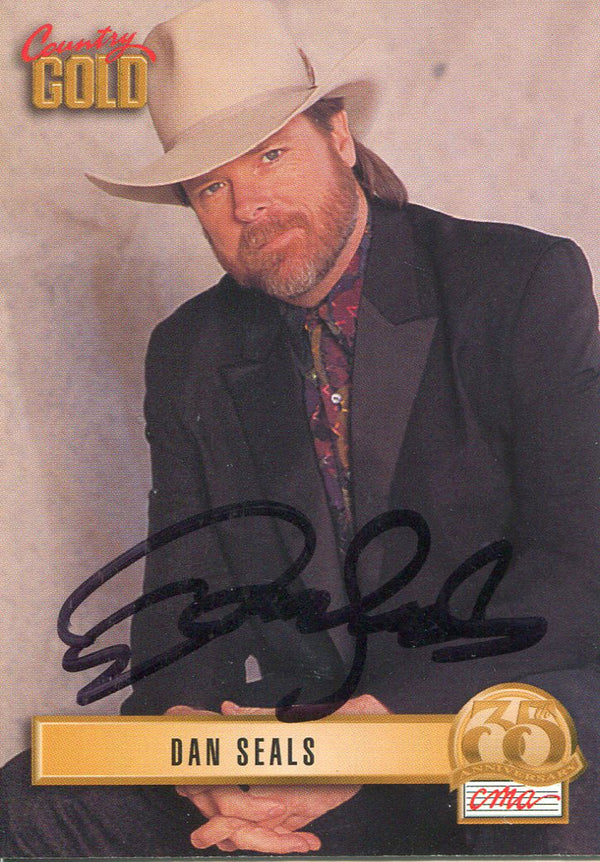 Dan Seals Autographed 1993 Sterling Card
