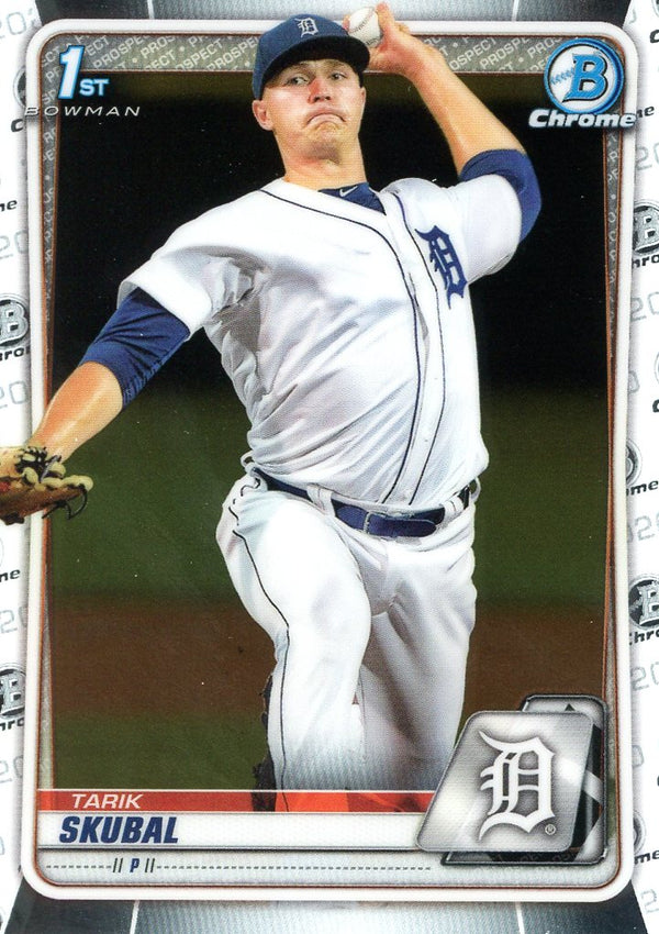 Tarik Skubal 2020 1st Bowman Chrome Card