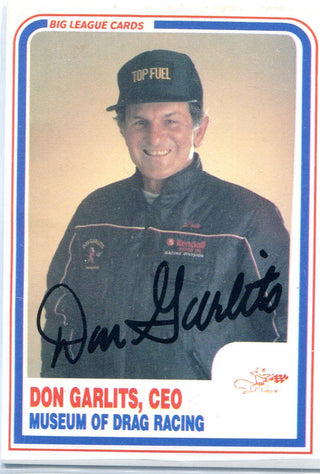 Don Garlits Autographed 1985 Card