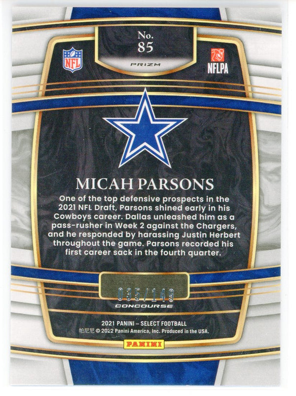 Top 5 Micah Parsons Rookie Cards To Buy Right Now