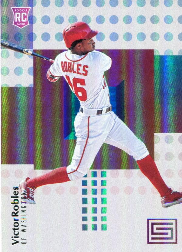 Victor Robles 2018 Panini Status Rookie Card