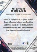 Victor Robles 2018 Topps Fire Rookie Card