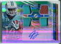 Jarvis Landry Autographed 2014 Panini Absolute Football Rookie Jersey Patch Card
