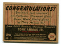 Tony Armas Jr. 2003 Topps Bowman Heritage #DCTA Jersey Card