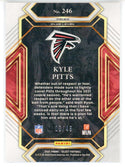 Kyle Pitts 2021 Panini Select Red Disco Prizm Rookie Card #246