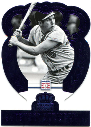 Brooks Robinson Panini Cooperstown Baseball Crown Royale