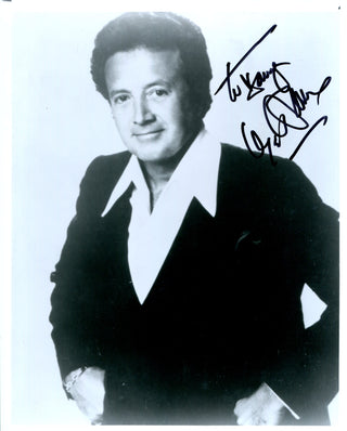 Vic Damone Autographed 8x10 Photo