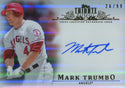 Mark Trumbo 2013 Topps Tribute Autographed Card